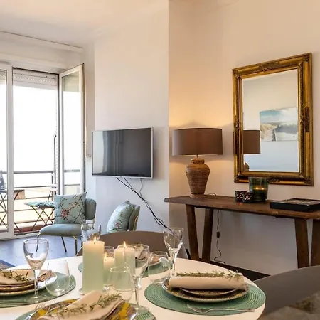 Lägenhet Huswell - Beautiful Spacious With Frontal Sea View Knokke-Heist