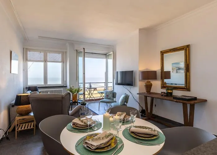 Appartement Huswell - Beautiful Spacious With Frontal Sea View Knokke-Heist